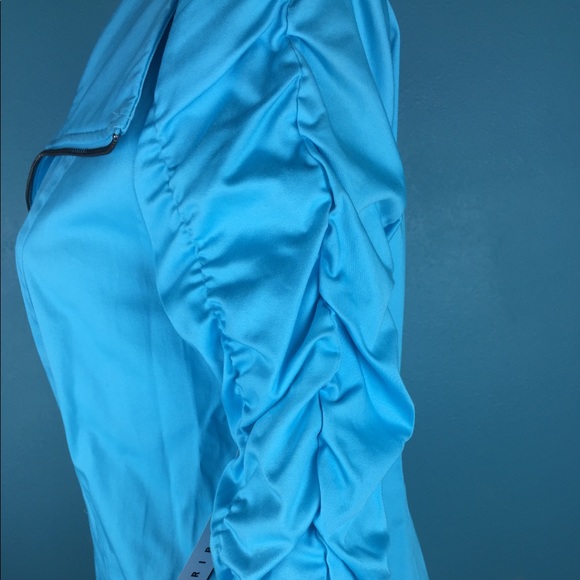 NWT Tribal Blue Zipper Jacket - Picture 4 of 8